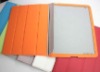 2011 new design smart cover case for ipad2 case leather material