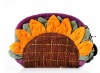 2011 new design sunflower travel cosmetic bags
