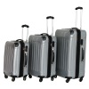 2011 new design trolley  PC&ABS luggage sets,wheeled luggage,luggage sets (MY-004 four 360 rototary wheels,Aluminum bar)