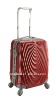2011 new design trolley luggage 100% PC material