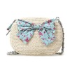 2011 new fashion bowknot tote bag