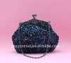 2011 new fashion ladies small diamante bling beaded handbag ladies evening bag clutch