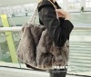 2011 new fashion lovely rabbit Fur hand bag