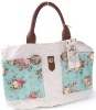 2011 new fashionable canvas handbag