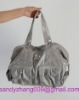 2011 new grey PU lady handbag