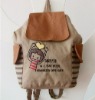 2011 new school canvas backpack