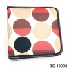 2011 new style black hot sell new model large flat wallet