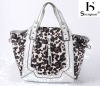 2011 new style red  leather handbags