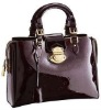 2011 new styles lady fashion evening genuine leather hot-sale handbags black color