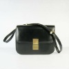 2011 new styles lady fashion evening genuine leather hot-sale handbags black color