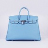 2011 new styles lady fashion evening genuine leather hot-sale handbags blue color