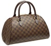 2011 new styles lady fashion evening genuine leather hot-sale handbags brown