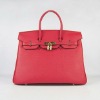 2011 new styles lady fashion evening genuine leather hot-sale handbags peach color