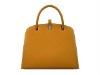 2011 new styles lady fashion evening genuine leather hot-sale handbags yellow color