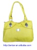 2011 new yellow PU lady bag