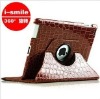 2011 newest 360 degree rotatable case for ipad2 case