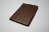 2011 newest arrival leather bag for 10.1" samsung p7510 casing