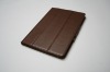 2011 newest arrival leather bag for 10.1" samsung p7510 casing