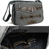 2011 newest classic style Canvas men leather laptop bag for tablets PC bag--hot selling!!!