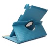2011 newest croco 360 rotatable case for ipad2 case blue