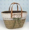 2011 newest design straw beach bag