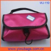 2011 newest fashion magenta travel cosmetic bag M.O.Q 400pcs