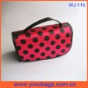 2011 newest fashion rose pink large cosmetic bag M.O.Q 400pcs