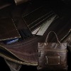 2011 newest lady bag for 12 notebook computer real leather bag --top layer buffalo hide