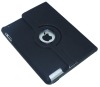 2011 newest leather 360 degrees case for ipad2 with keyboard