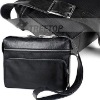 2011 newest nylon & leather laptop bag for men--hot selling!!!