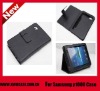 2011 newest stand pu leather for 7" samsung galaxy p1000 high quality case
