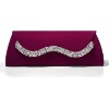 2011 popular crystal clutch purse/evening wallet