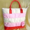 2011 popular lady beach bag Fabric Beach Bag for lady