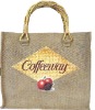2011 promotional recycle jute textile bag for shopping