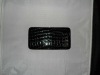 2011 shinning  black croco clutch frame wallet