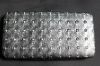 2011 silver rivet china frame wallet