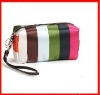 2011 stripe design cosmetic bag