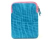 2011 stripe neoprene laptop bag with zipper closure