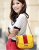 2011 summer  shine color patent leather tote bag