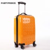 2011 the best PC trolley luggage orange