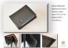 2011 the famous top grade nano-silver genuine leather  card holder with antibacterial function