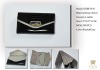 2011 the fashion Antibacterial nano-silver genuine leather business women wallet