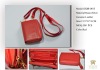 2011 the  fashion brand top grade leather woman bag with antibactiral fuction