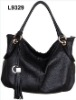 2011 the newest black ladies genuine leather handbags