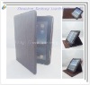 2011 the newest leather case for ipad2-360 degree rotating stand