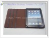 2011 the newest leather case for ipad2-360 degree rotating stand