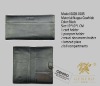 2011 the top grade genuine cowhide leather mens fashion magic wallet with Anti-bacterial function