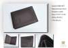 2011 the top grade nano-silver genuine leather durable wallet with antibacterial function