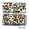 2011 trendy classical leopard line folder wallet