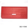 2011 trendy heart print hot color long wallet
